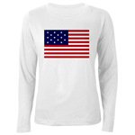 Star Spangled Banner Womens Long-Sleeve T-Shirt