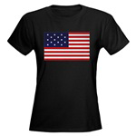 Star Spangled Banner Womens Dark T-Shirt