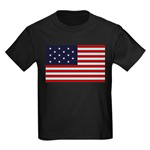 Star Spangled Banner Kids Dark T-Shirt