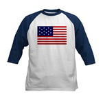 Star Spangled Banner Kids Baseball Jersey