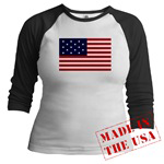 Star Spangled Banner Junior Raglan