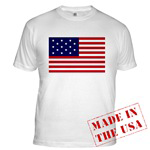 Star Spangled Banner Fitted T-Shirt