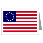 Betsy Ross Greeting Card