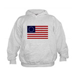 Betsy Ross Kids Hooded Sweatshirt