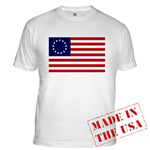 Betsy Ross Fitted T-Shirt