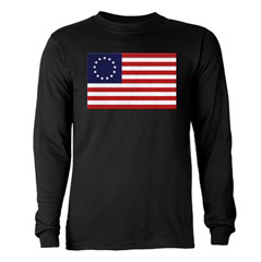 Betsy Ross Long-Sleeve Dark T-Shirt