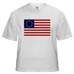 Betsy Ross White T-Shirt
