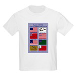 Flags of the American Revolution Kids T-Shirt