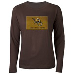 Womens Long Sleeve Dark T-Shirt