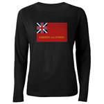 Womens Long Sleeve Dark T-Shirt