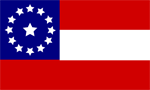 Confederat Stars and Bars Flag