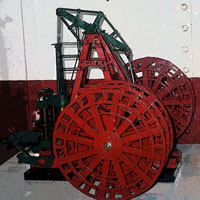Red Paddle Wheel