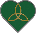 Green Trinity Heart